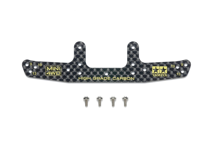 Hg Rear Bumper Plate Carbon 1.5mm