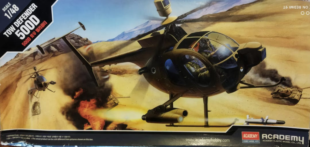 1/48 Model Tow Defender 500D Helicopter