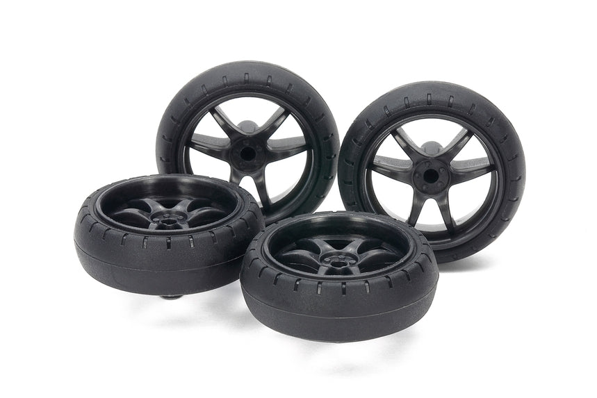 31Mm Tires/Carbon Wheels Lg Dia/Low Friction/Arched