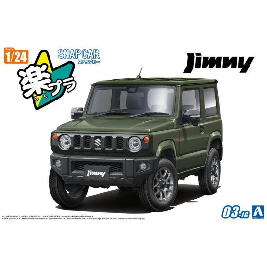 1/24 JB64 Jimny 2018 Jungle Green SNAP KIT