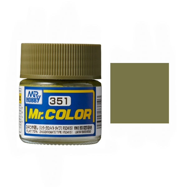Mr Color C351 Flat Zinc Cromate Type FS34151 10ml