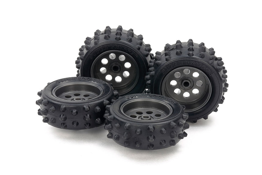 Spike Tire/Wheel Set Ez Chassis
