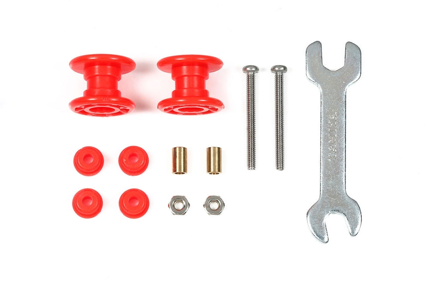 Lf Plastic Double Rollers Low Friction (Red 13-13Mm)