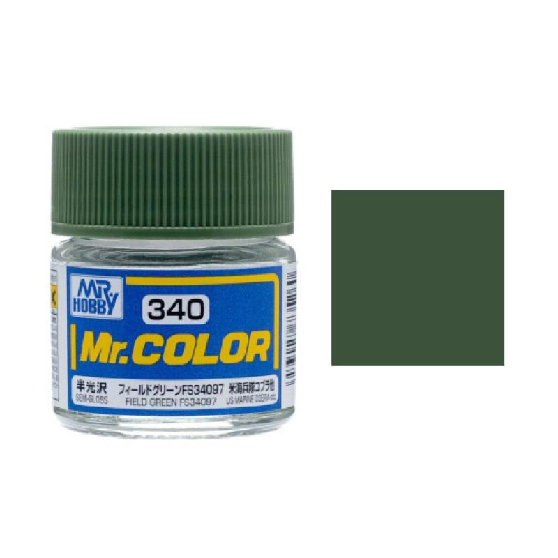 Mr Color C340 Semi Gloss Field Green FS34097 10ml