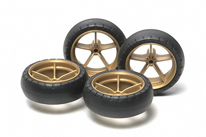 Large Diameter Narrow Lightweight Wheels (w/Arched Tires)