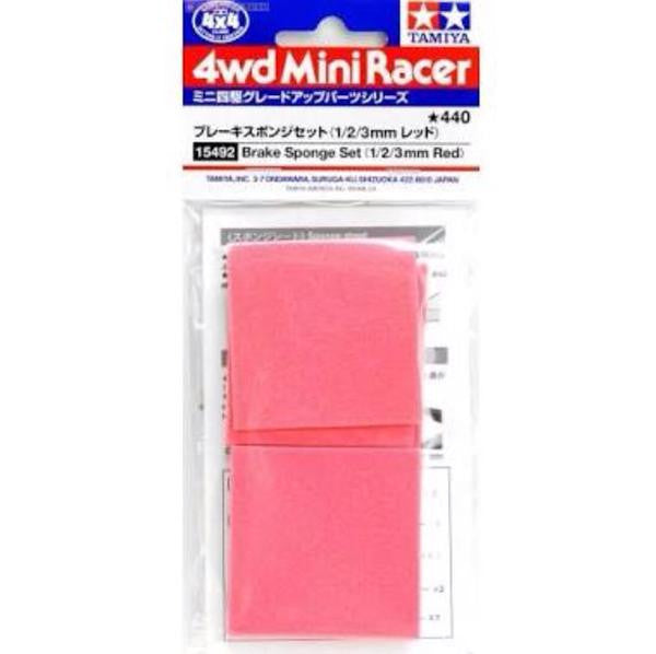 Brake Sponge Set (1/2/3mm Red)