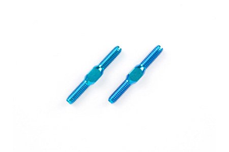 3X23MM BLUE TITANIUM TURNBUCKLE SHAFT (2 PCS.)