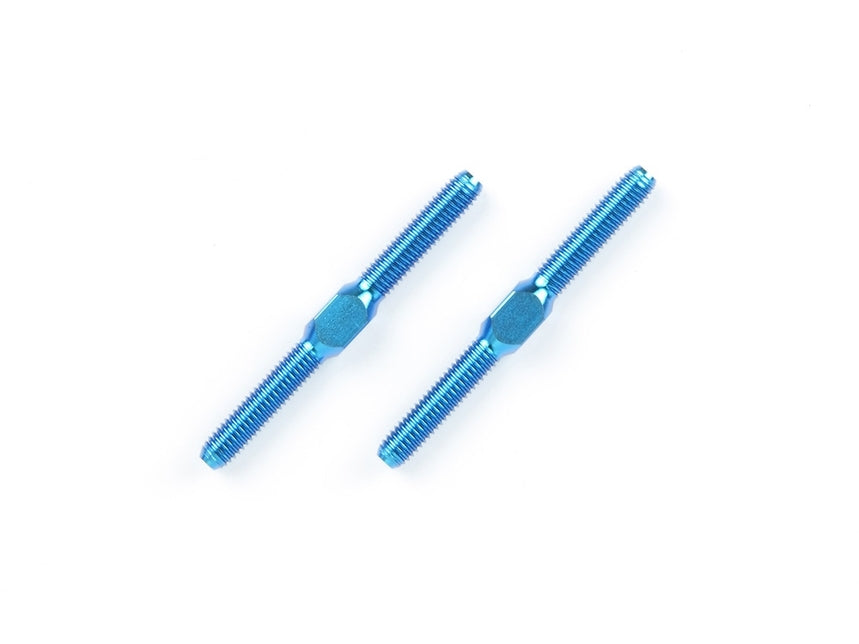 RC 3X32MM BLUE TITANIUM Turnbuckle Shaft (2 Pcs)