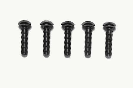 3X12MM SOCKET SCREW Round Head Blue 5Pcs