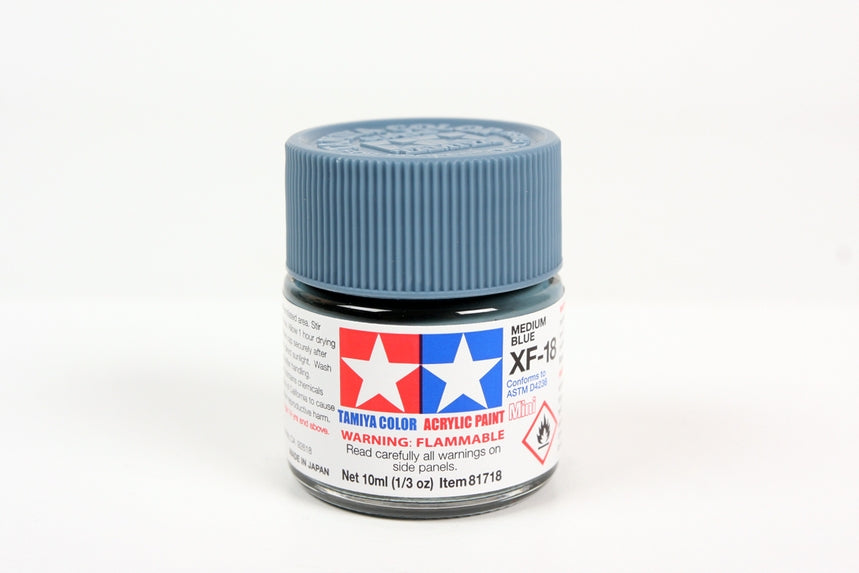 Acrylic Mini XF-18 Medium Blue