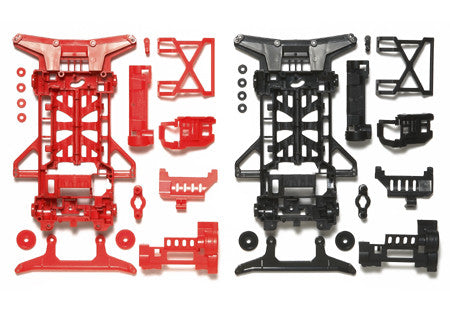 Super X Reinforced Chassis Set (Red/Black)
