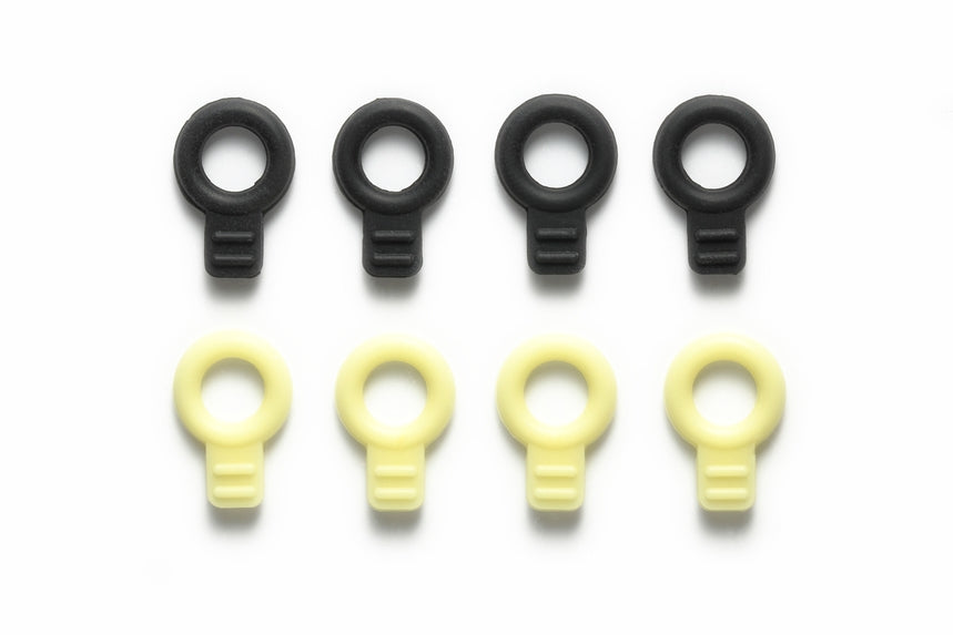 RUBBER BODY CATCHES ( BLACK / YELLOW )