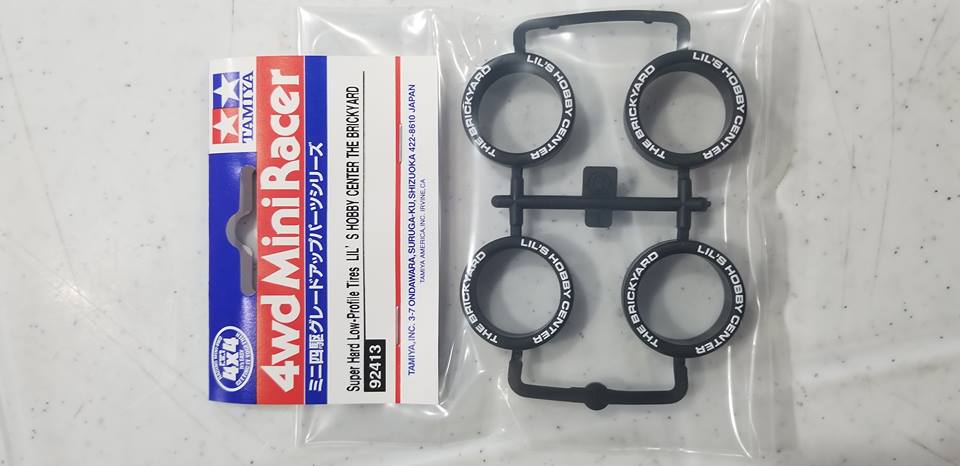 Super Hard Low-Profile Tires ( Lil's Hobby Center The Brickyard )