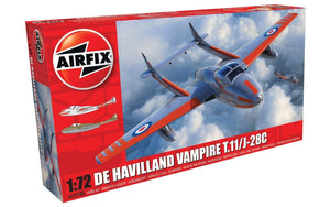 deHavilland Vampire T.11 / J-28C 1:72
