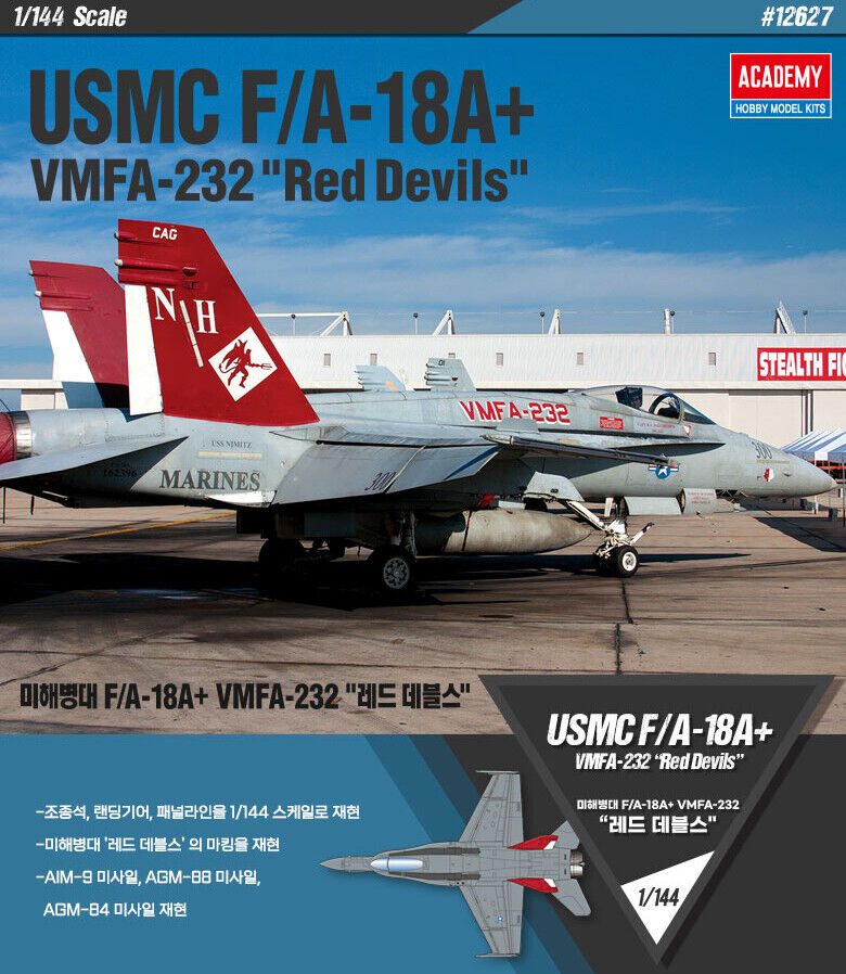 1/144 USMC F/A-18A+ VFMA-232 "RED DEVILS"