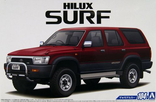 1/24 TOYOTA VZN130G HILUX SURF SSR-X WIDE BODY '91