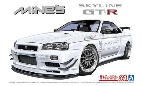 1/24 Mine's BNR34 SKYLINE GT-R '02 (NISSAN）