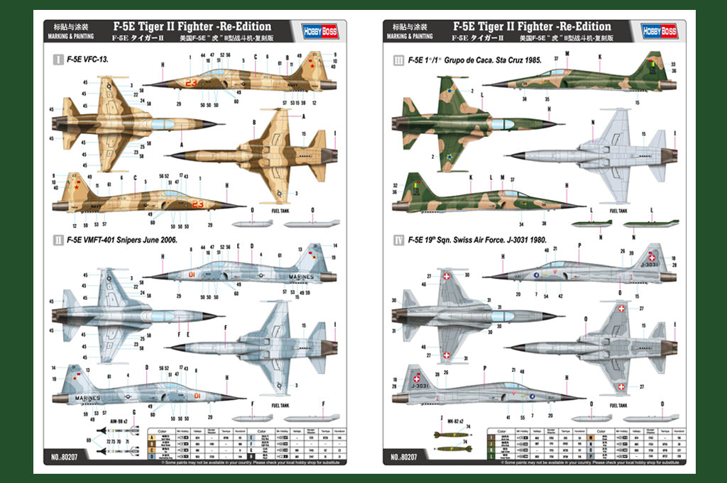 F-5E Tiger II Fighter