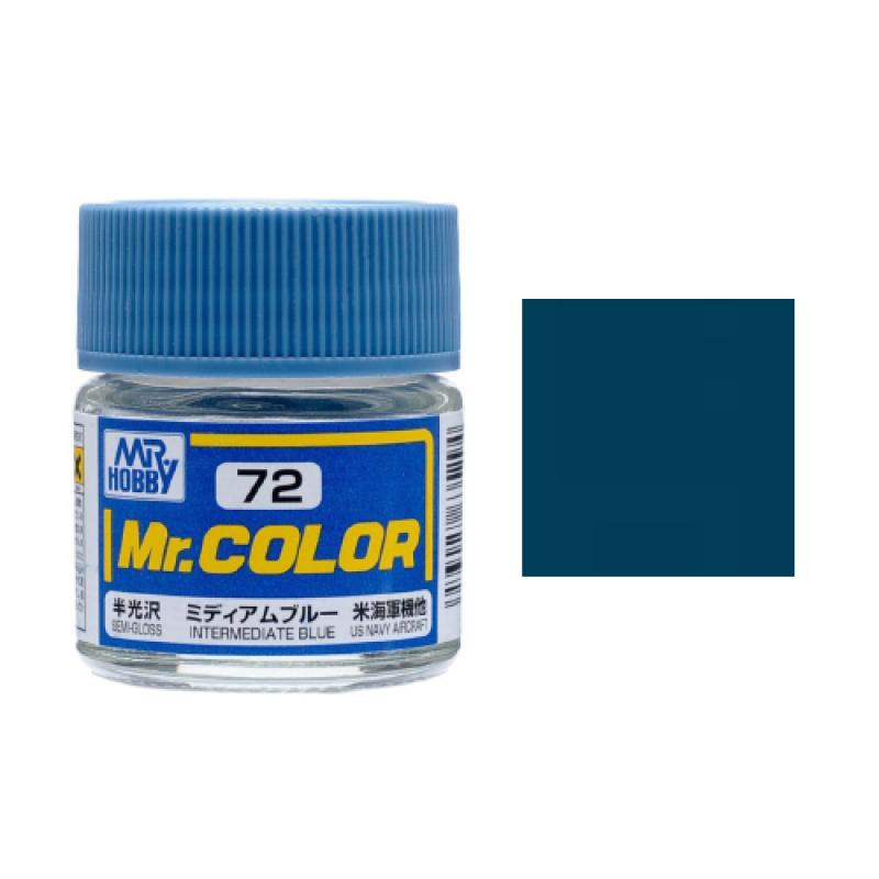 Mr Color C072 Semi Gloss Intermediate Blue 10ml
