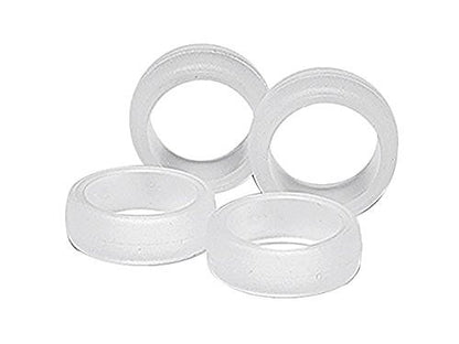 Large Diameter Soft Slick Tire Set (Clear)