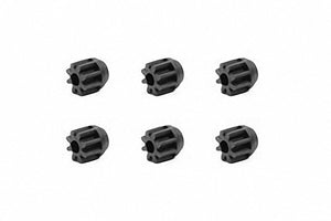 Carbon Reinforced Pinion - 8T Pinion Gear 6pcs