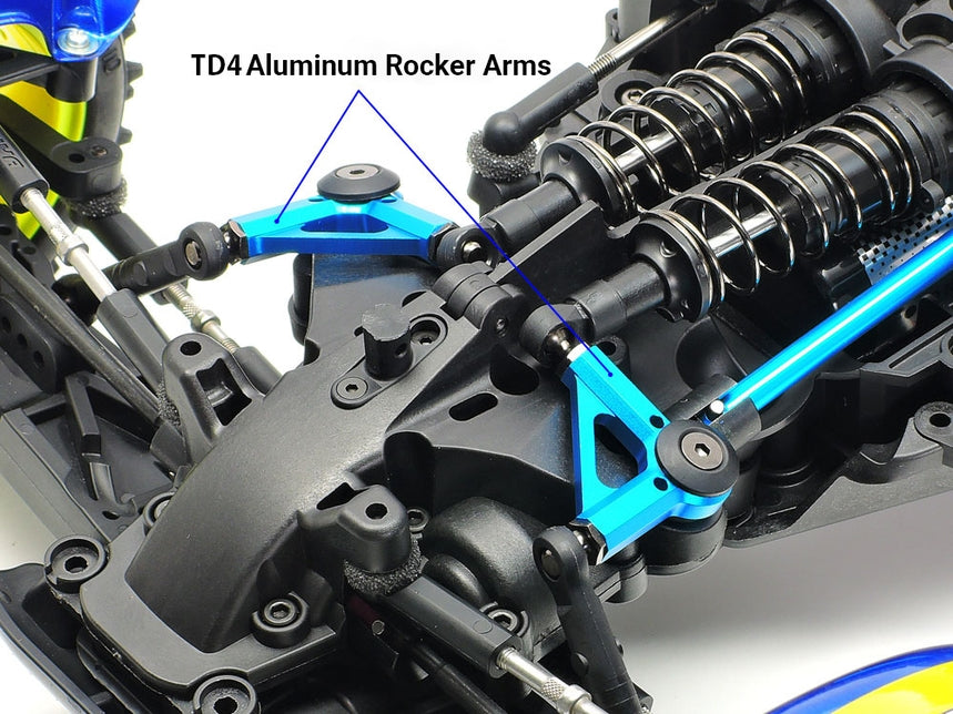 RC TD4 ALUM ROCKER ARMS 2PCS