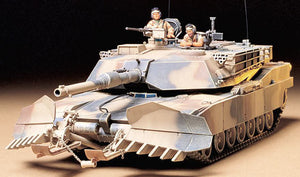 U.S. M1A1 Abrams with Mine Plow (1/35 Scale)