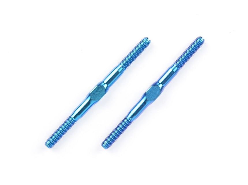 RC 3X42MM BLUE TITANIUM Turnbuckle Shaft (2 Pcs)