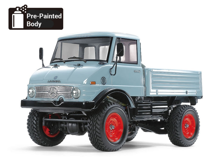 RC MERCEDES-BENZ UNIMOG 406 Cc-02 Series U900 Blue/Gray (Painted Body)