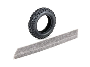 T3-01 FRONT CARAMEL BLOCK TIRE