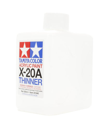 X-20A Acrylic Thinner (250ml)