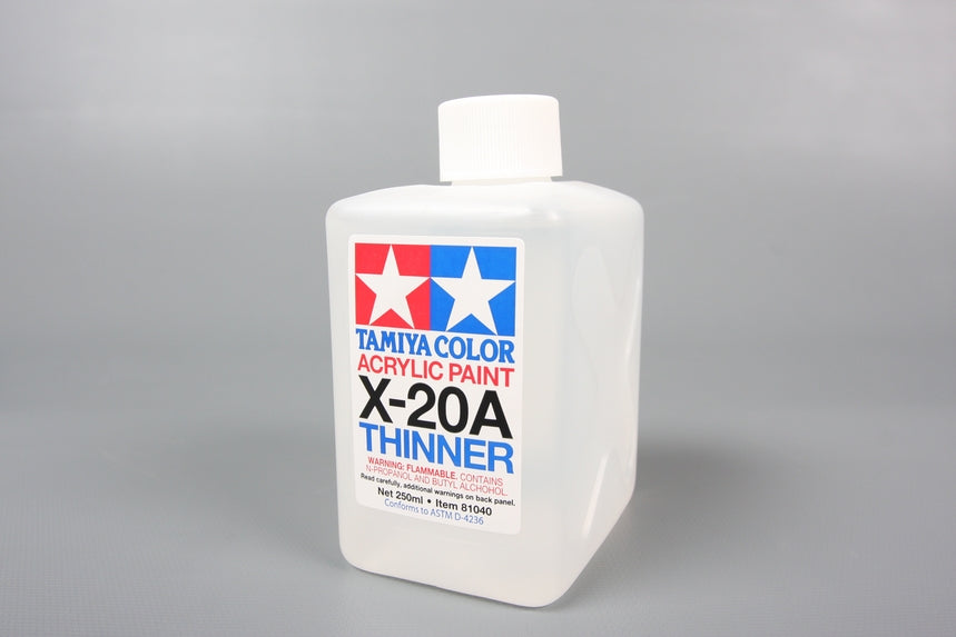 X-20A Acrylic Thinner (250ml)