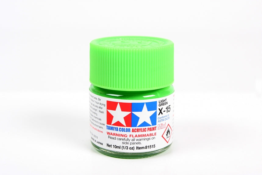 X-15 Light Green - Acrylic Mini