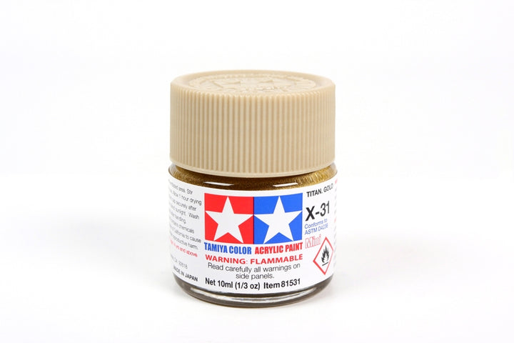 X-31 Titanium Gold - Acrylic Mini