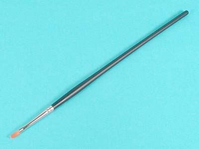 High Finish Flat Brush No.0