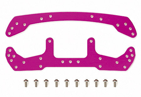 Duralumin Wide F/R Plate (Pink)