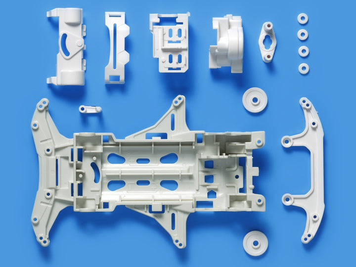 Reinforced VS Chassis Set - White