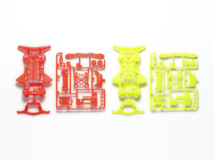 Super XX Fluorescent-Color Chassis Set (Orange/Yellow)