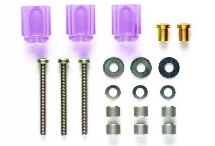 Hi-Mount Tube Stabilizer Set (Clear Purple)