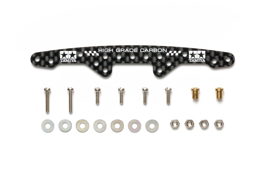 JR HG CARBON REINFORCING PLATE For Super X Chassis (1.5Mm)