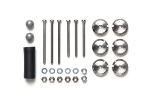 JR ADJUSTABLE MASS DAMPERS 2.5G Weights X6/Silver