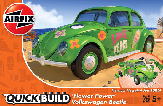 QUICKBUILD VW Beetle 'Flower Power'