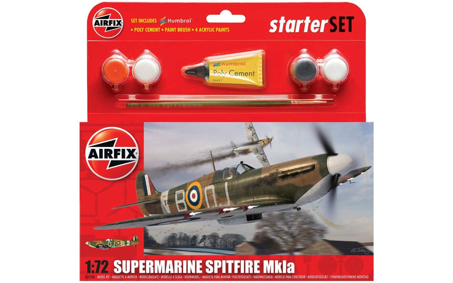 Supermarine Spitfire MkIa Starter Set 1:72