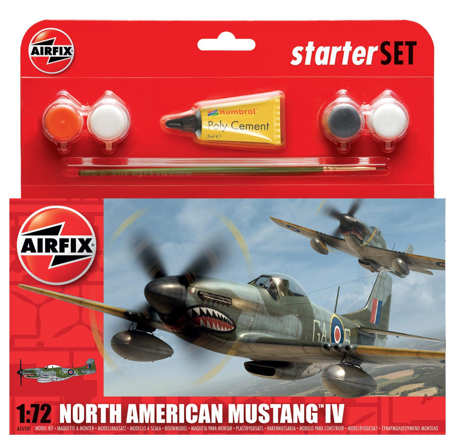 North American Mustang IV Starter Set 1:72