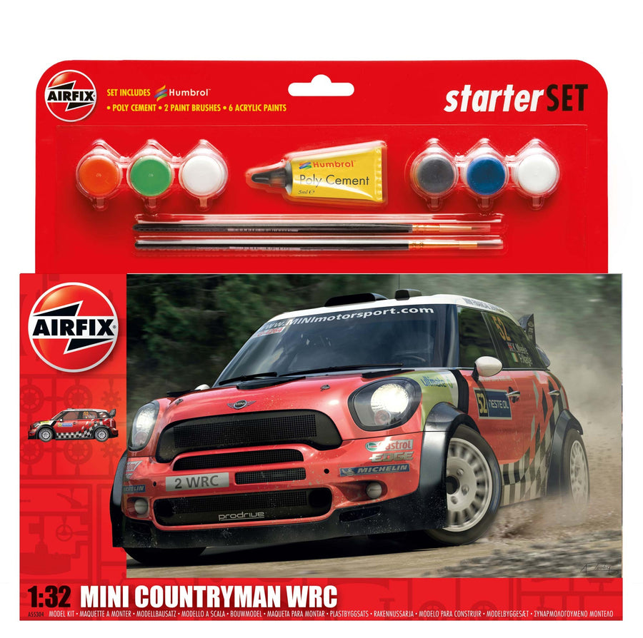 MINI Countryman WRC Starter Set 1:32