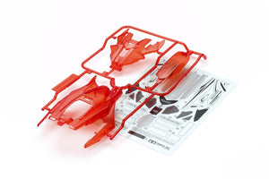 DCR-01 Body Parts Set (Clear Red)