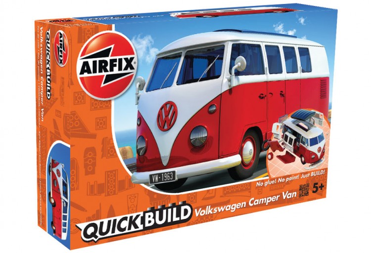 QUICK BUILD VW Camper Van (Red) – Lil's Hobby Center