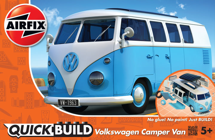 QUICK BUILD VW Camper Van (Blue)